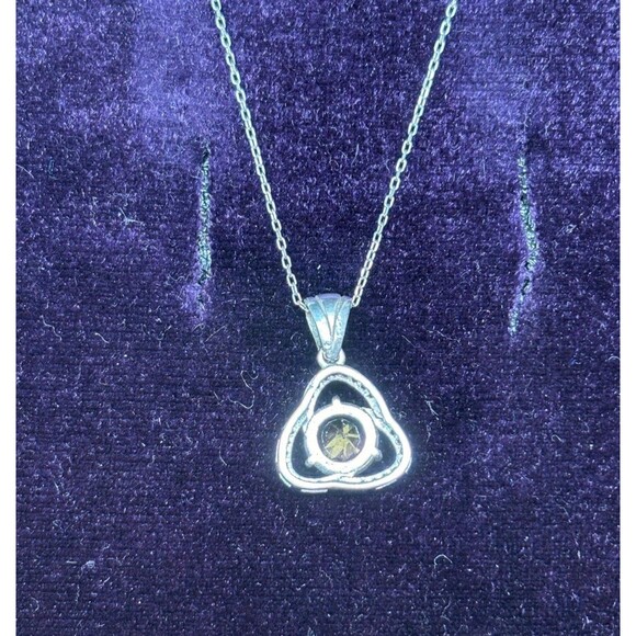 925 Sterling Silver Turkish Necklace Zultanite Wedding Jewelry for Women, NEW, - Picture 5 of 7